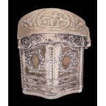 A late 19th century Dutch silver miniature box,