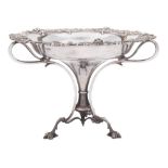 An Edward VII silver comport, maker James Dixon and Sons, Sheffield,