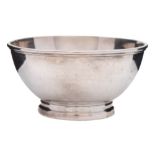 A Continental silver bowl,