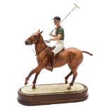 A Royal Worcester porcelain equestrian group: of HRH The Duke of Edinburgh,