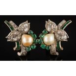 A pair of emerald,