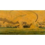 * Tom W Bond [20th Century]- The Allied Landing in Sicily; A North Atlantic Convoy;