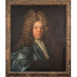 Circle of Sir Godfrey Kneller [1646-1723]- Portrait of a gentleman, bust-length,