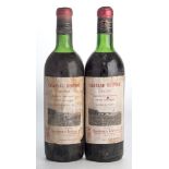 Five Chateau Respide Graves 1970.