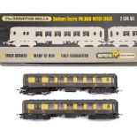 Wrenn OO/HO W3006/7 2 car Brighton Belle Southern Electric Pullman Motor Coach set:,