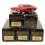 Brooklin Models, a boxed group of five 1/43rd scale model cars:, BRK39 1953 Oldsmobile Fiesta,