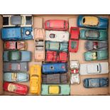 Dinky, Corgi and Spot-On, a group of various saloon and sports cars:,
