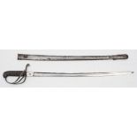 A British 1821 pattern Royal Artillery short sword:,