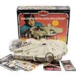 Palitoy Star Wars Vintage Millennium Falcon:, with all accessories, unused sticker sheet,