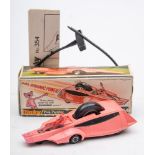 Dinky No 354 'The Pink Panther' Jet Car:, in pink and black with Whizzwheels,