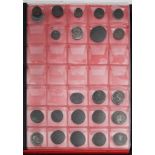 An album of ancient and modern coins: including Roman sesterti, Greek coins, Celtic coins,