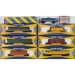 Lone Star Triple O scale locomotives and rolling stock:,