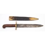 An American Model 1849 Rifleman's knife by Ames Manufacturing Co, Cabotville:,