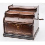 A late 19th century 'Celestina' paper roll organ circa 1880:,