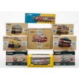 Corgi , a boxed group of buses and trams:, to included 'Routemasters Around Britain',