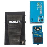 A Boss BD-2 Blue Driver and a Morley Wah-Wah: (2)