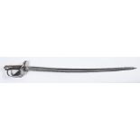 An 1860 pattern Heavy Cavalry officer's sword by S&K, Solingen:,