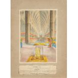 Transformation print:,'Morgan's Dioramic View of the Coronation Westminster Abbey, June 28th 1838',