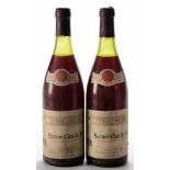 Two bottles of Beaune Clos Du Roi Leon Rigault - 1982 (2).