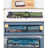 Liliput OO/HO gauge, a boxed group of three locomotives:, 1060 LNER green 4-6-6 'A H Peppercorn',