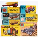 Corgi, A group of farm and agricultural vehicles:, No 50 Massey Ferguson 65 Tractor,