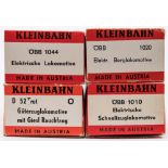 Kleinbahn OO/HO gauge, a boxed group of three overhead electric locomotives:, No 1010,
