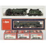 Lima (Italy) OO/HO gauge a boxed group of four steam and diesel electric locomotives:,