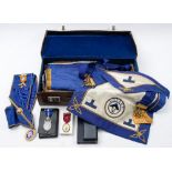 A collection of Masonic jewels and regalia:,