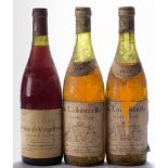 Two bottles of Ladoucette Pouilly Fume 1972 and a bottle of Pernand Vergelesses: (3)