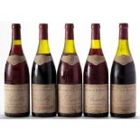Five Bottles of Domaine De La Moutonniere 1985:.