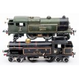 Two Hornby O gauge tank locomotives:,