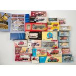 Corgi, Vanguard and others:, a boxed group of commercial and other vehicles,