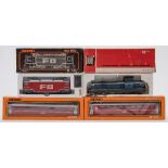 Bemo HOe-HOm FO Electric locomotive in red and silver:,