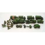 Dinky, a military group of vehicles:,