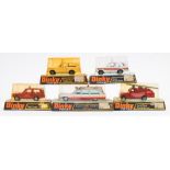 Dinky, a boxed group of emergency vehicles:, 288 Superior Cadillac Ambulance,