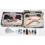 Palitoy Star Wars vintage X-Wing fighter:, in a Star Wars logo box (box damaged) ,