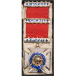 A George V silver gilt and enamel RAOB presentation jewel, Birmingham 1917:,