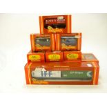 Hornby Railways OO/HO gauge, a boxed group of goods wagons:,