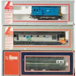 Lima (Italy) OO/HO gauge, a boxed group of three diesel locomotives.