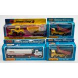 Matchbox Super Kings, a group of four commercial vehicles:,