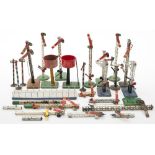 Hornby O gauge, a group of various signals:,