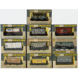 Wrenn OO/HO gauge, a boxed group of ten goods wagons:, including W5024 Salt wagon 'Colemans',