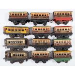 Hornby O gauge M1, a group of twelve Pullman coaches:.