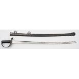 An 1882 pattern British Cavalry trooper's sword by Mole:,