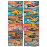 Matchbox Superfast, a group of 1970s/80s issue vehicles:, unopened,