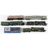 Hornby Dublo OO/HO scale two rail 4-6-2 BR green A4 Class Loco No.