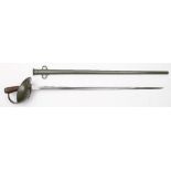 A WWI period 1908 pattern British Cavalry Trooper's sword:,