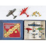 Meccano Dinky Toys No 60 Pre-War British Aeroplanes Set:, No 60A Imperial Airways Atlanta (damaged),