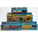 Matchbox Super Kings, a group of four commercial vehicles:,