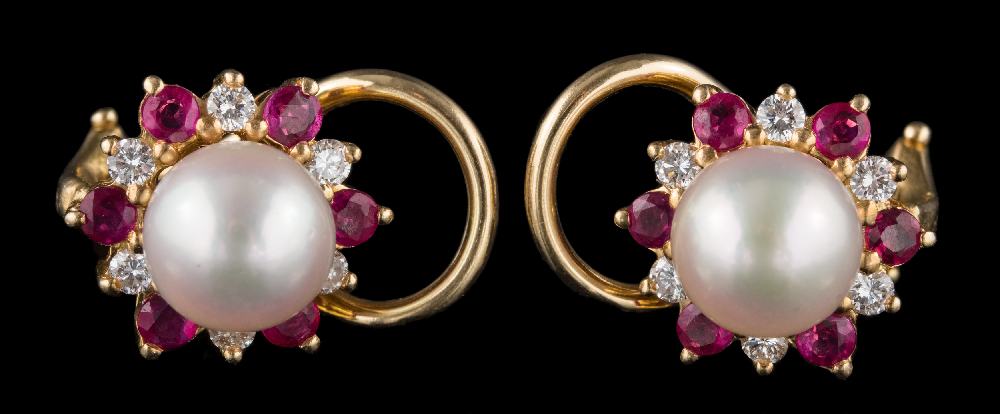 A pair of ruby,